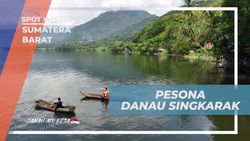Mengagumi Pesona Danau Singkarak Sambil Mendayung di Sumatera Barat  