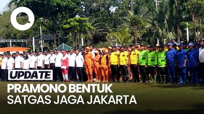 Video: Pramono Bentuk Satgas Jaga Jakarta untuk Cegah Tawuran-Tangani Banjir