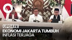 Video: Pramono Ungkap Ekonomi Jakarta Tumbuh 4,96%, Inflasi Terjaga