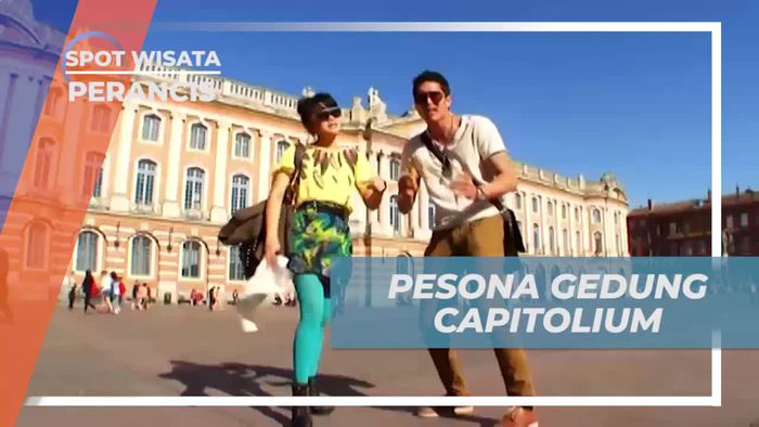Menyaksikan Keindahan Gedung Capitolium yang Megah di Toulouse, Perancis  
