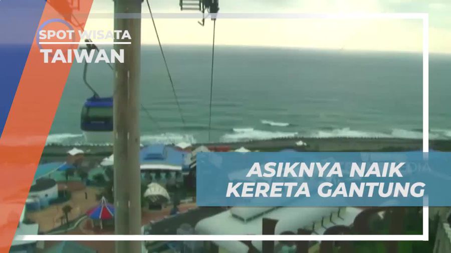 Menguji Adrenalin dengan Naik Kereta Gantung yang Menakjubkan di Taiwan  