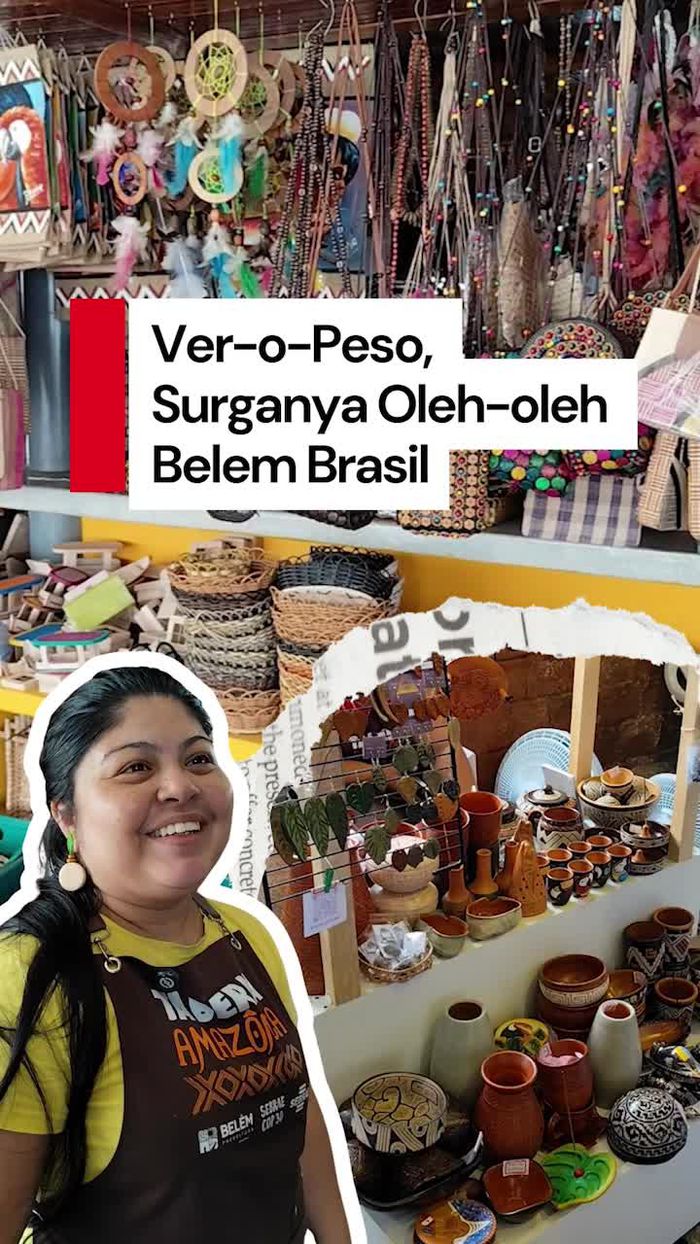 Video: Berkunjung ke Ver-o-Peso, Surganya Oleh-oleh di Kota Belem Brasil