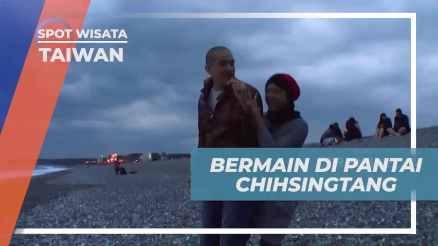 Bermain di Pantai Chihsingtang dan Menikmati Keindahan Bebatuan Hati di Taiwan  