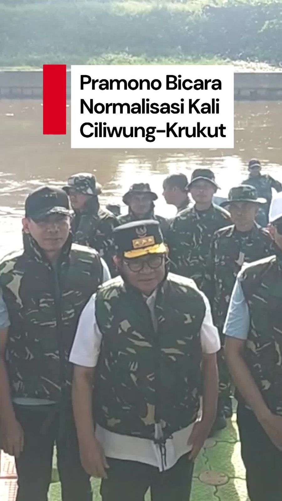 Video Pramono: Normalisasi Kali Ciliwung-Krukut Akan Mulai Tahun Depan