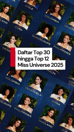 Video: Tak Ada Nama Indonesia di Top 30 Miss Universe 2025
