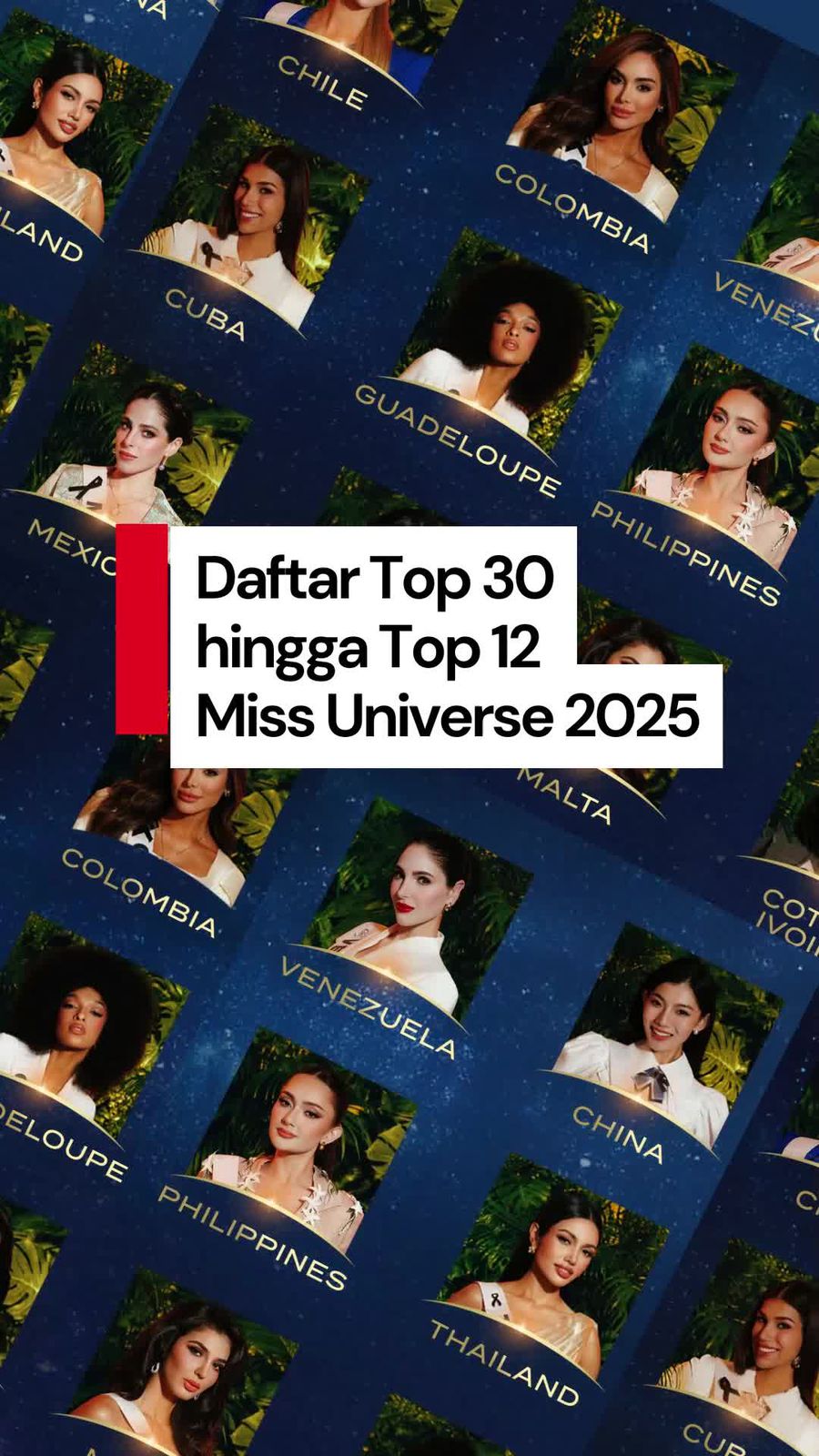 Video: Tak Ada Nama Indonesia di Top 30 Miss Universe 2025