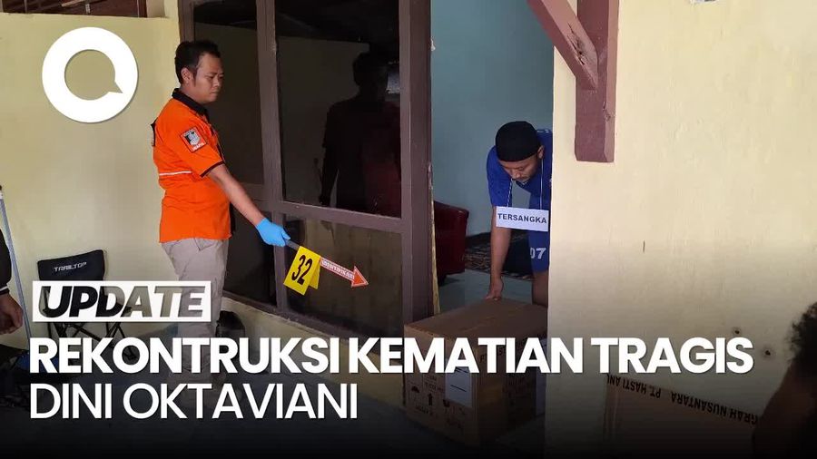 Video Polisi Gelar Rekontruksi Pembunuhan Tragis Pegawai Minimarket di Citarum