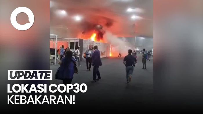 Video Paviliun di COP30 Brasil Kebakaran! 
