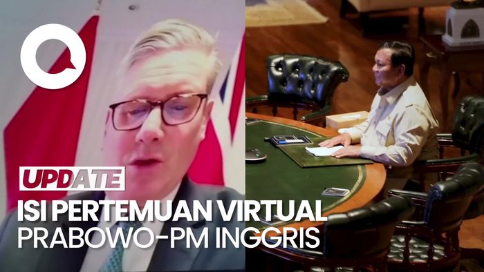  Video: Prabowo-PM Inggris Bertemu Virtual, Bahas Kemitraan hingga Isu Gaza