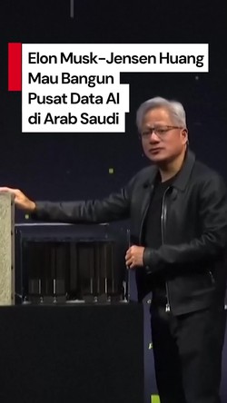 Video: Elon Musk-Jensen Huang akan Bangun Pusat Data AI di Arab Saudi