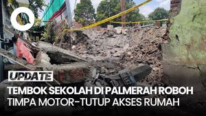 Video: Warga Cerita Detik-detik Robohnya Tembok Sekolah di Palmerah