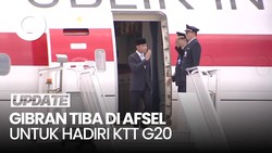 Video: Gibran Tiba di Afsel untuk Hadiri KTT G20, Disambut Tarian Pantsula