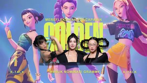 Video K-Talk: Golden KPop Demon Hunters Going Up Up Up ke Nominasi Grammy