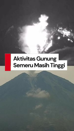  Video: Gunung Semeru Kini dalam Fase Erupsi Berkelanjutan