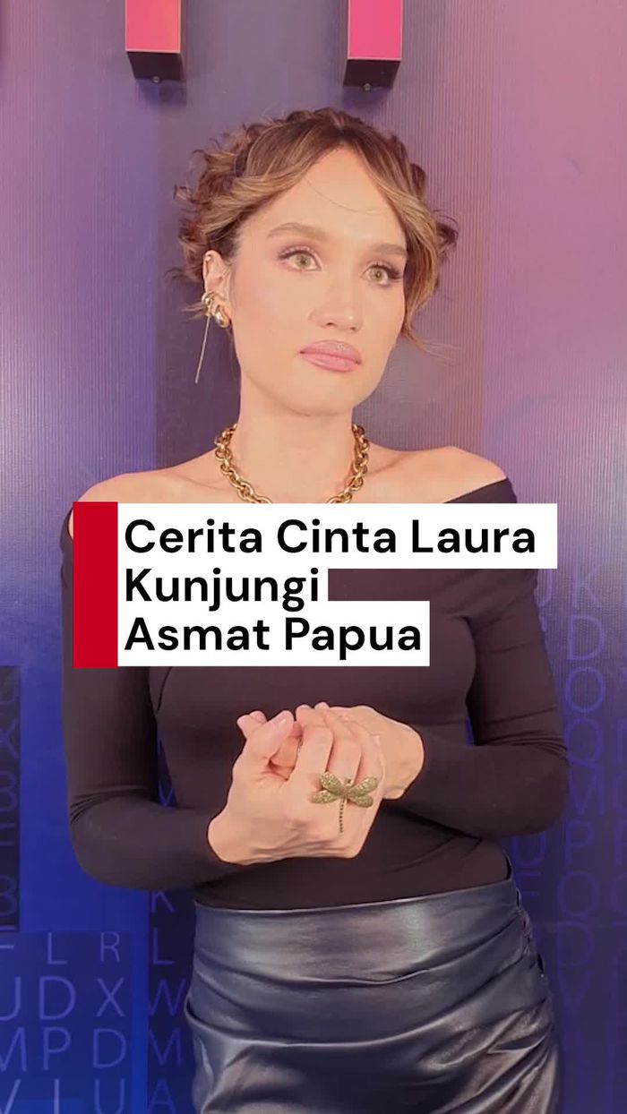 Video: Pengalaman Haru Cinta Laura saat Kunjungi Asmat Papua