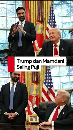 Video: Kala Trump dan Wali Kota New York Mamdani Mendadak Saling Puji