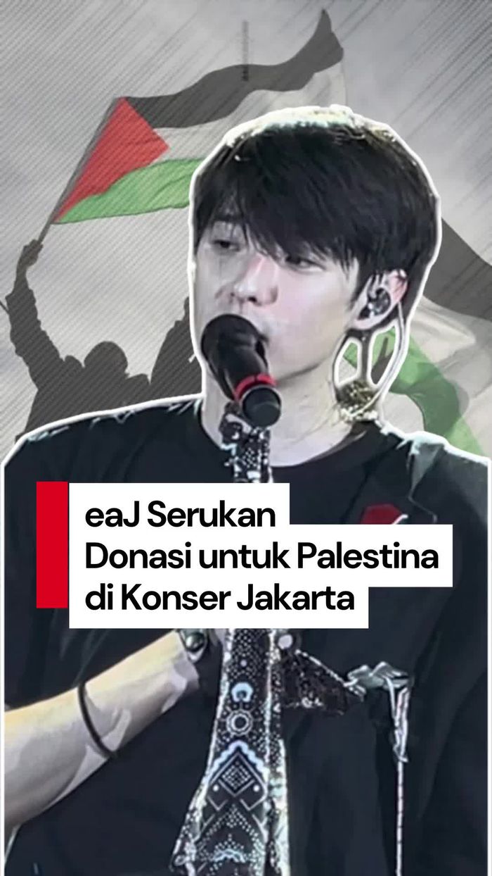 Video: Suara untuk Palestina di Konser #The1outof9tour eaJ Jakarta
