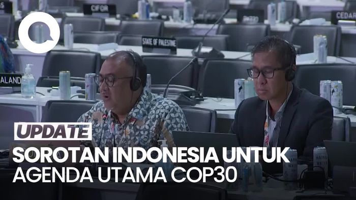 Video Indonesia Soroti 7 Agenda Utama di Penutupan COP30 Brasil