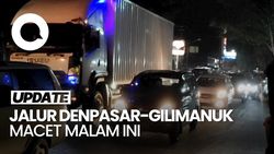 Video: Gorong-gorong Jebol, Jalur Denpasar-Gilimanuk Macet