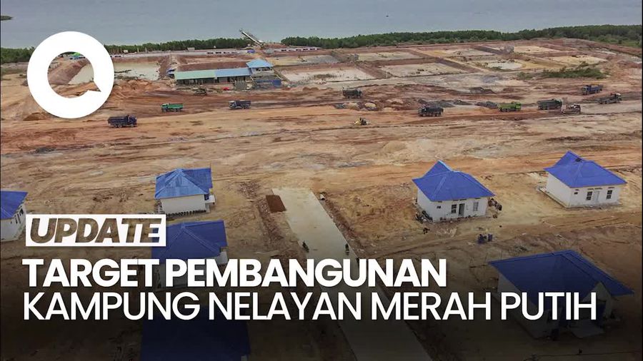 Video: Pembangunan Kampung Nelayan Merah Putih Ditargetkan Rampung Akhir 2025