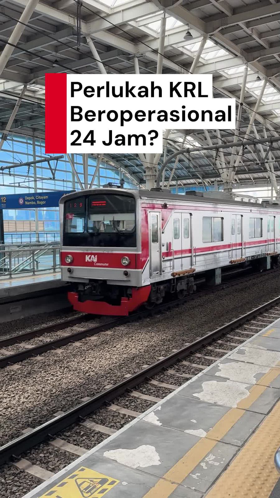 Video: Suara Anker soal Wacana KRL Beroperasional 24 Jam