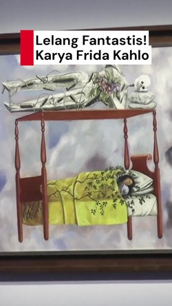 Video: Lukisan Frida Kahlo Pecahkan Rekor Dunia, Terjual Rp 913 Miliar!