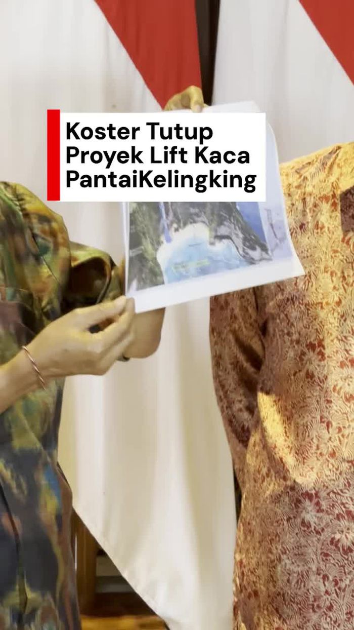 Video: Gubernur Koster Minta Proyek Lift Kaca Pantai Kelingking Dibongkar