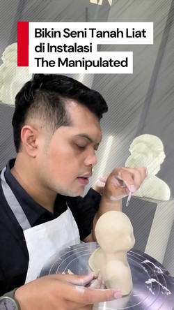 Video Gali Skill Nyeni Bareng 20Detik di Instalasi The Manipulated Yuk! 