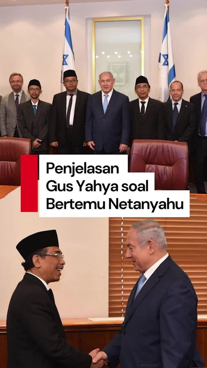 Video: Didesak Mundur, Gus Yahya Jelaskan soal Bertemu Netanyahu di Israel