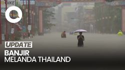 Video: Curah Hujan Ekstrem Picu Banjir Parah di Thailand Selatan
