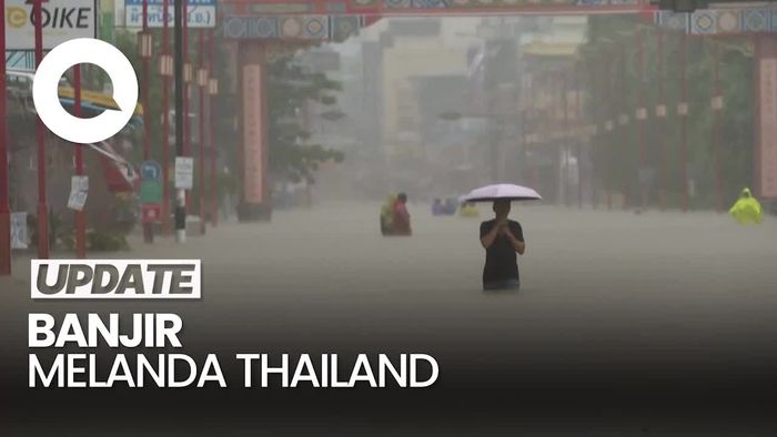 Video: Curah Hujan Ekstrem Picu Banjir Parah di Thailand Selatan