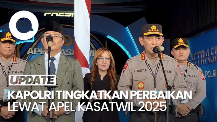 Video Kapolri di Gelar Apel Kasatwil 2025: Upaya Kita Melakukan Perbaikan