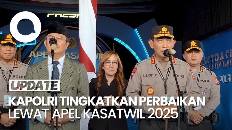 Video Kapolri di Gelar Apel Kasatwil 2025: Upaya Kita Melakukan Perbaikan
