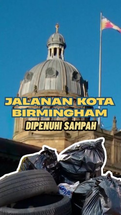 Video: Petugas Kebersihan Mogok Kerja, Kota Birmingham Dipenuhi Sampah