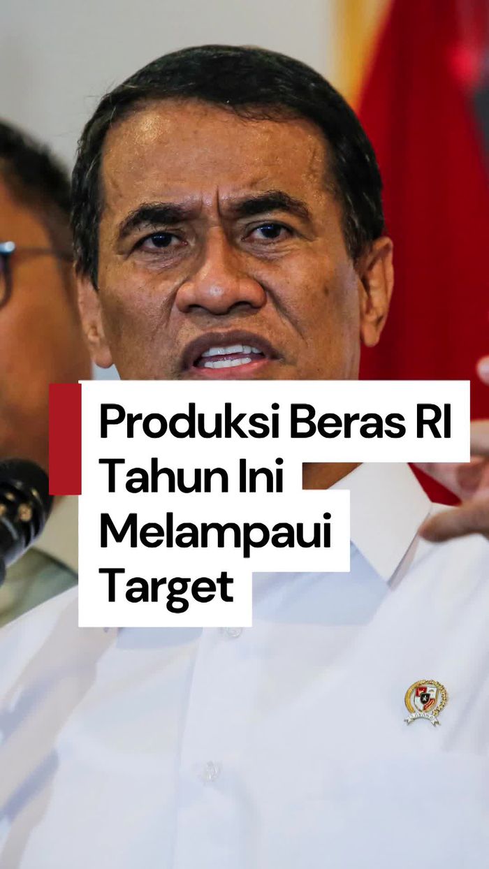 Video: Produksi Beras RI Tahun 2025 Sudah Melampaui Target