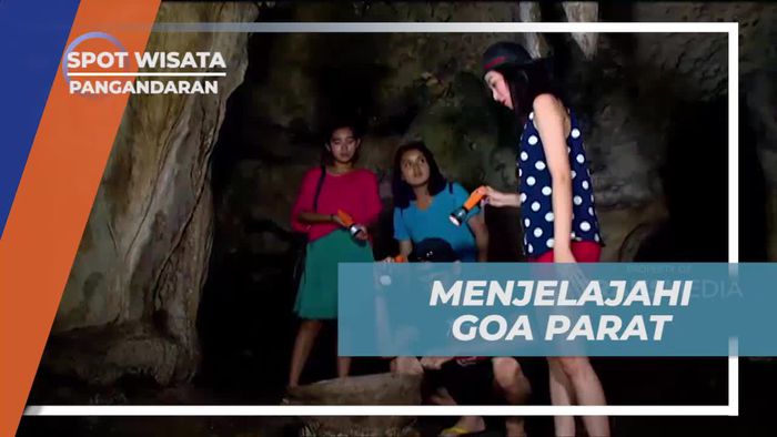 Eksplorasi Goa Parat di Pangandaran dan Rasakan Sensasi Cuci Muka di Air Misterius  