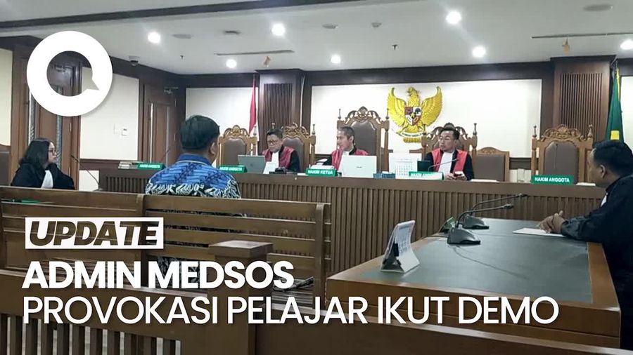 Video: Mahasiwa Ini Didakwa Manipulasi Konten Ajakan Demo Berujung Ricuh