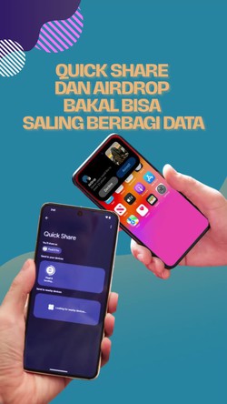 Video: Android Bakal Bisa Berbagi File ke iPhone 