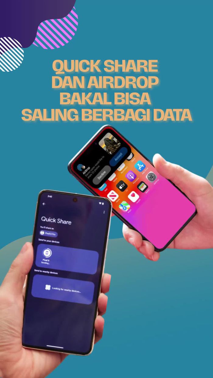 Video: Android Bakal Bisa Berbagi File ke iPhone 