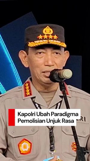 Video Kapolri: Diksi Pengamanan Unjuk Rasa Diubah Jadi Pelayanan