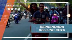 Kelilingi Kota Bogor dengan Vespa dan Rasakan Serunya Liburan Bersama Komunitas Motor  
