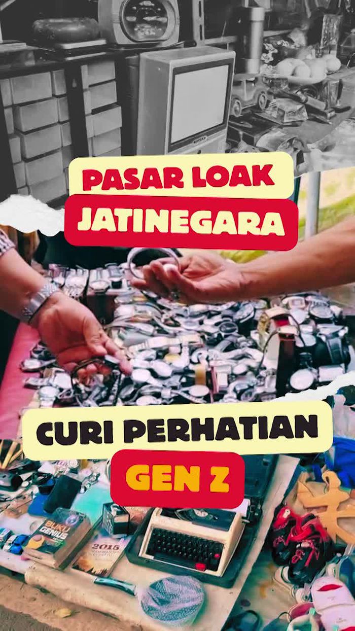 Video: Barang Random di Pasar Loak Jatinegara Ternyata Curi Perhatian Gen Z
