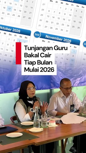 Video: Kemendikdasmen Upayakan Tunjangan Guru Cair Tiap Bulan Mulai 2026