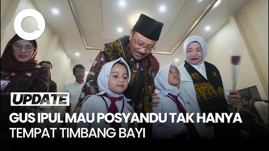 Video: Gus Ipul Mau Revitalisasi Posyandu, Bisa Sediakan Pupuk-Berobat Gratis