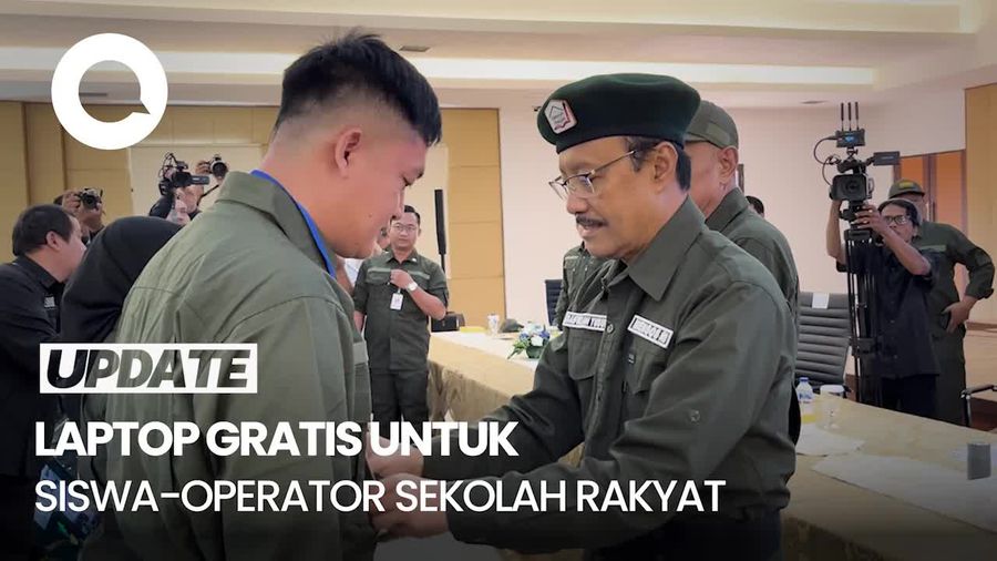 Video Gus Ipul Pastikan Siswa-Operator Sekolah Rakyat Dapat Laptop
