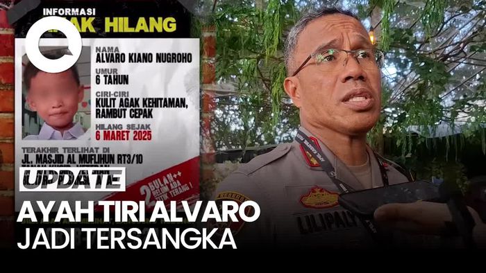 Video: Ayah Tiri Jadi Tersangka Kasus Penculikan-Pembunuhan Alvaro