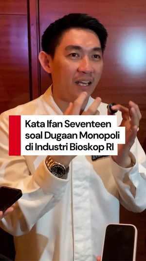 Video: Respons Ifan Seventeen soal Dugaan Monopoli Bisnis Film-Bioskop RI