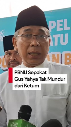 Video Katib Aam PBNU Tegaskan Tak Ada Pemakzulan, Gus Yahya Tetap Ketum