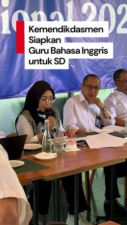 Video Kemendikdasmen: 90 Ribu Sekolah Tidak Punya Guru Bahasa Inggris