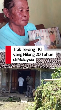 Video: TKI Asal Temanggung Ditemukan Setelah 20 Tahun Hilang di Malaysia